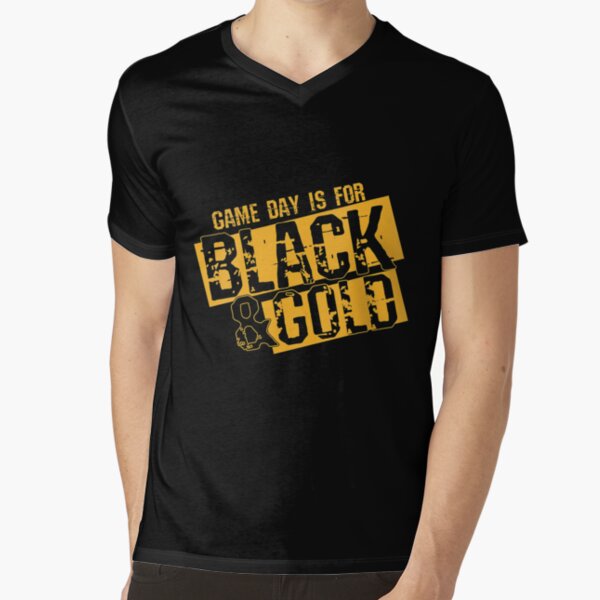 Black & Gold Game Day Group Shirt for High School Football 