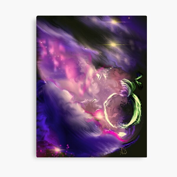 Dimensional Travel by April Cotton Dyck Canvas Print