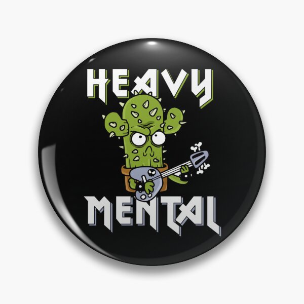 Item preview, Heavy Mental Funny Cactus Tank Top designed and sold by CravenStore99.