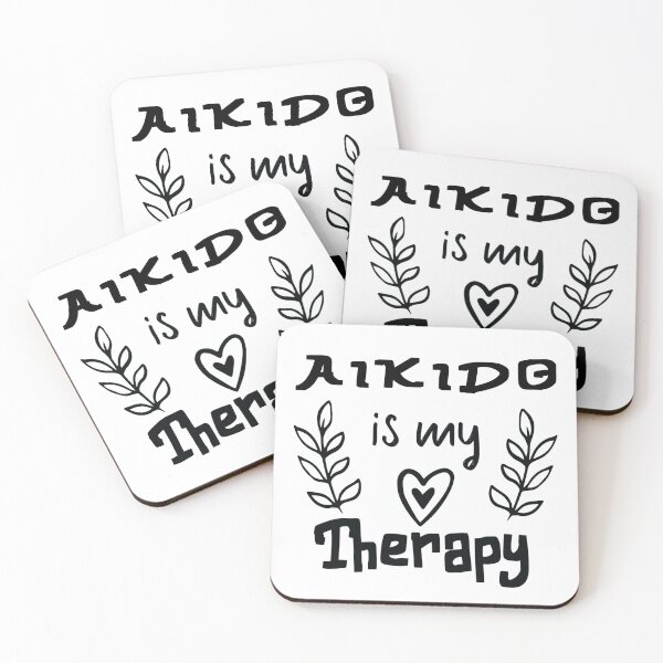 Item preview, Aikido Is My Therapy, Funny Aikido, Martial Art Saying designed and sold by Aerial Addicts.