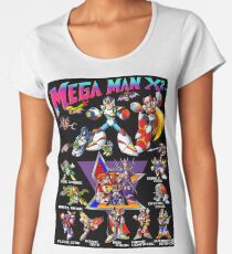 Mega Man X2 LinKlithium Fan Art Poster Women's Premium T-Shirt