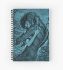 the shape of water Spiral Notebook
