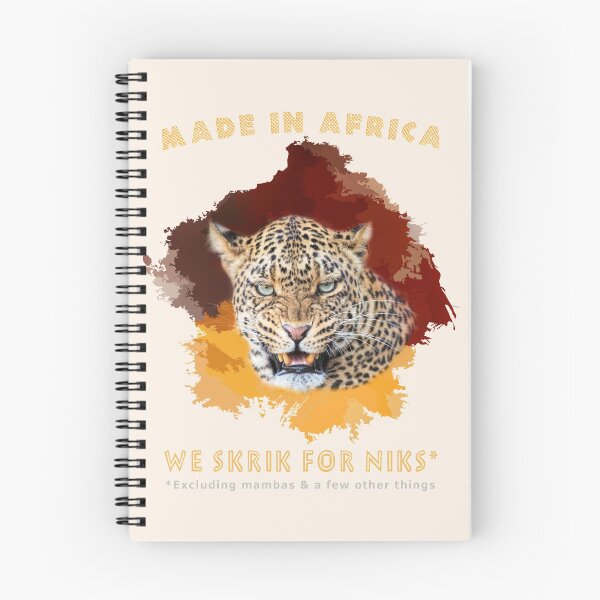 Item preview, Made in Africa - We Skrik for Niks designed and sold by Scotch Macaskill.