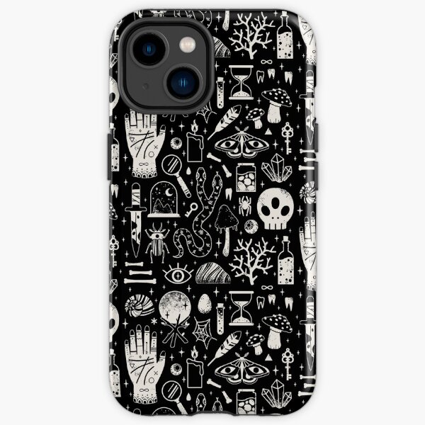 Curiosities: Bone Black iPhone Tough Case