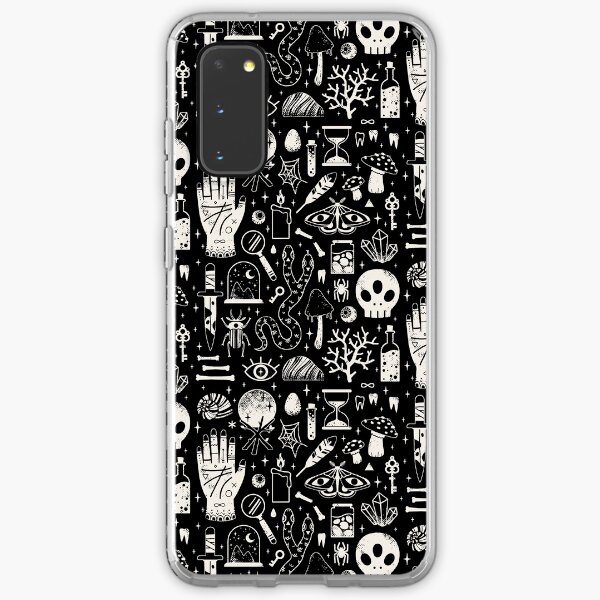 Curiosities: Bone Black Samsung Galaxy Soft Case