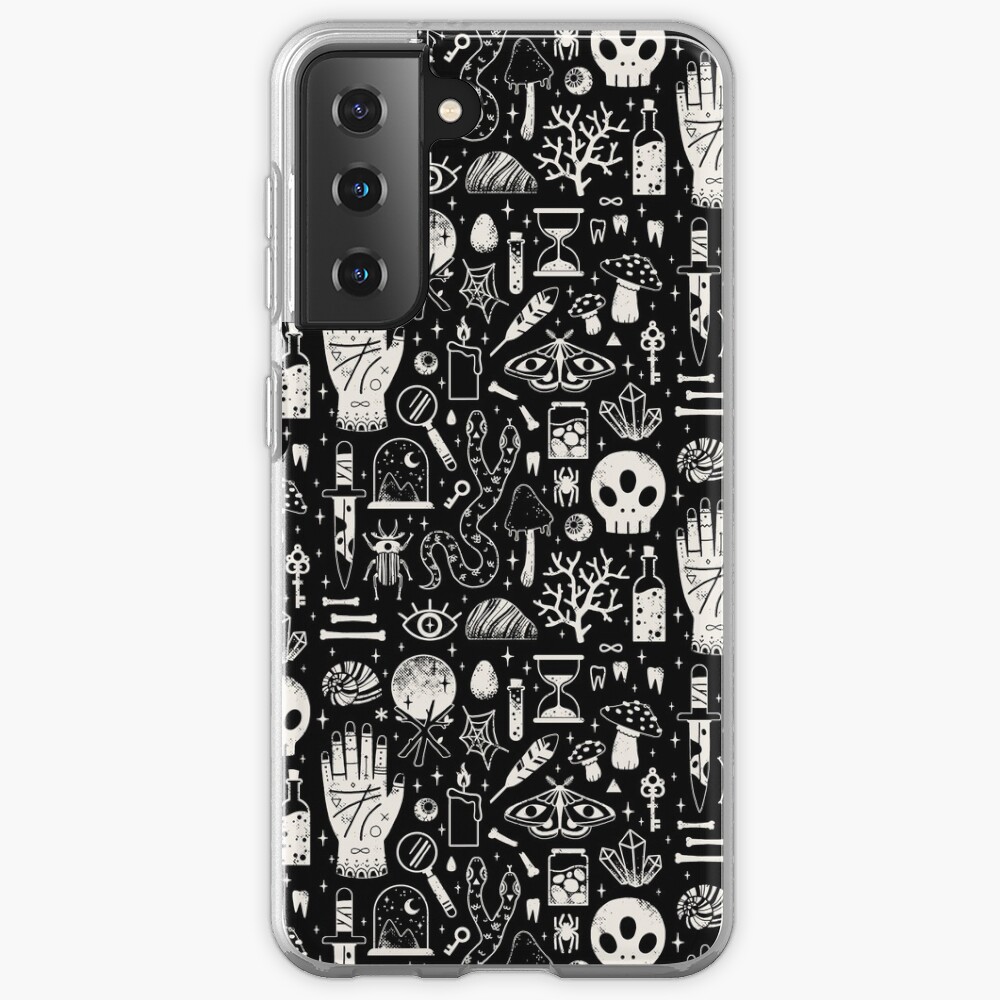 Curiosities: Bone Black Samsung Galaxy Phone Case