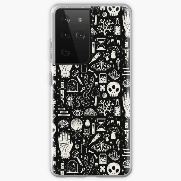 Curiosities: Bone Black Samsung Galaxy Soft Case