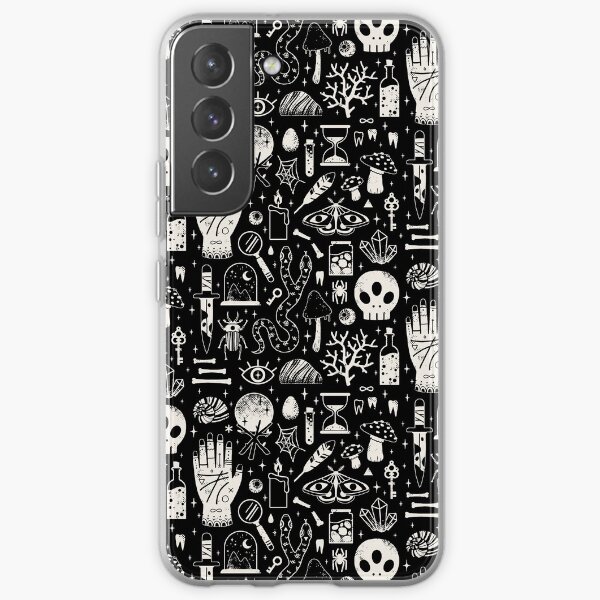 Curiosities: Bone Black Samsung Galaxy Soft Case