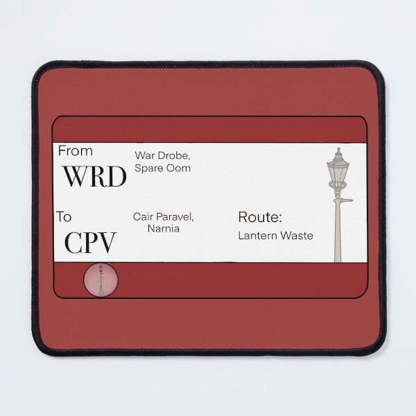 Item preview, Narnia Train Ticket designed and sold by Lucymack.