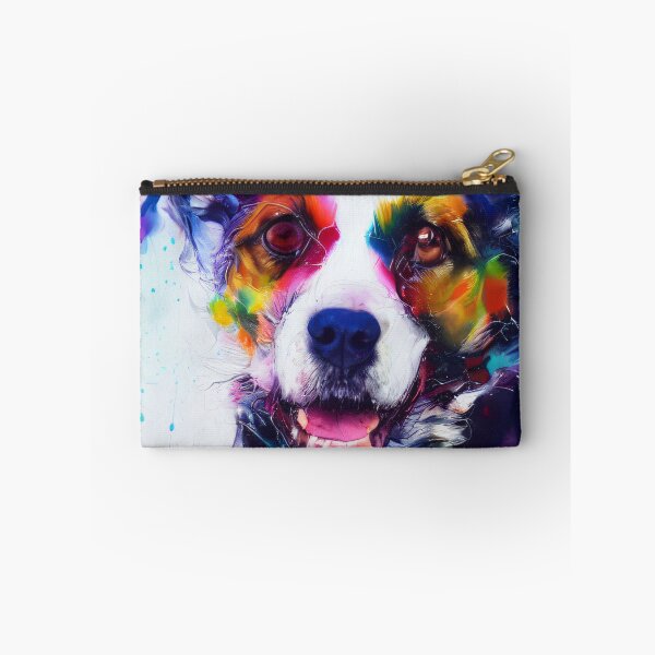 Item preview, Abstract painting of a cute dog designed and sold by ArchiesGallery.