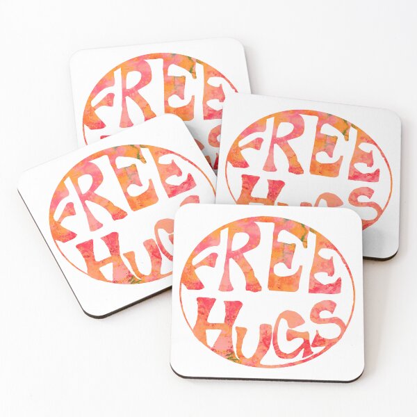 Item preview, Free Hugs - Peachy Orange designed and sold by MagickMama.