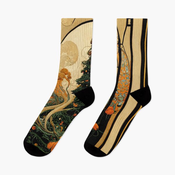 Item preview, Festive Aesthetic - Art Nouveau Christmas designed and sold by RoseAesthetic.