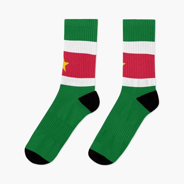 Item preview, Suriname Flag designed and sold by flagshop.