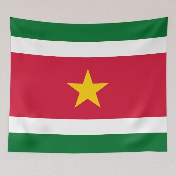 Item preview, Suriname Flag designed and sold by flagshop.