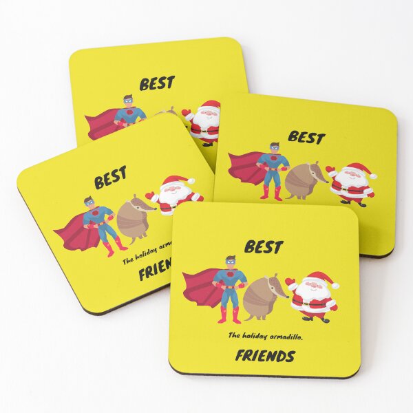Item preview, Christmas armadillo best friends designed and sold by Yerral.