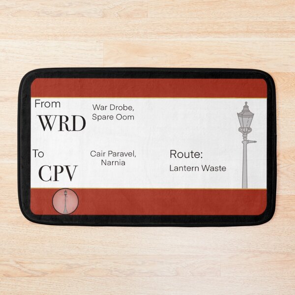 Item preview, Narnia Train Ticket designed and sold by Lucymack.