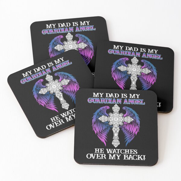 Item preview, My Dad Is My Guardian Angel He Watches Over My Back designed and sold by meachsmileyr11.