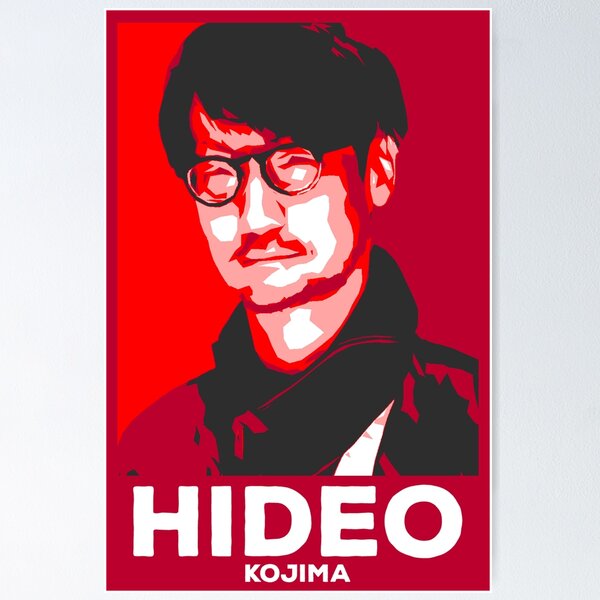 Artikel-Vorschau von Japanische Ikonen | Hideo Kojima | HOPE-Poster | Berühmter japanischer Videospieldesigner, designt und verkauft von nihontees.
