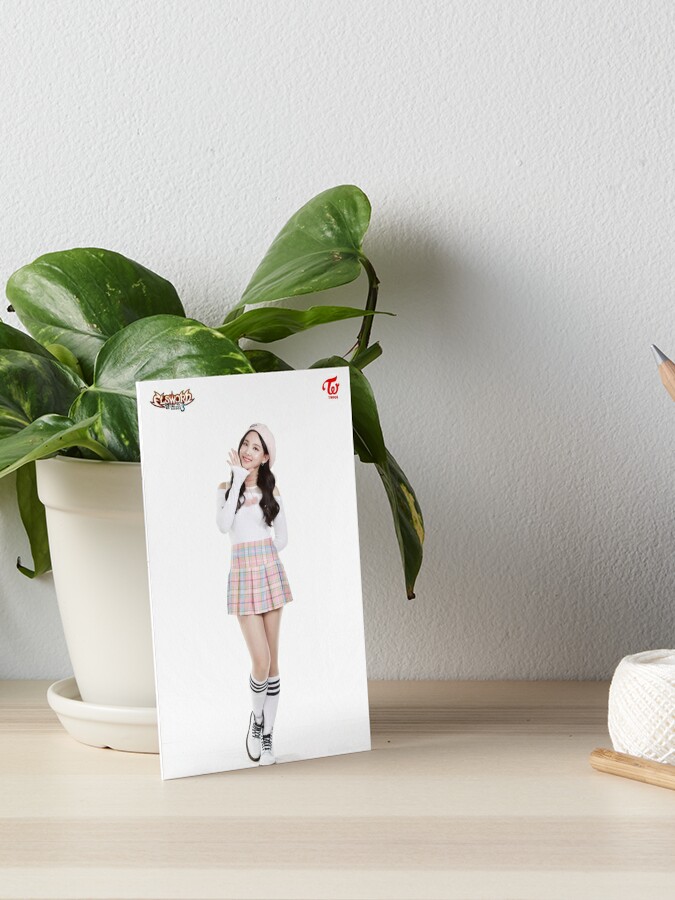 Cute Nayeon Twice Kpop Art Board Print By Lostmynerve Redbubble