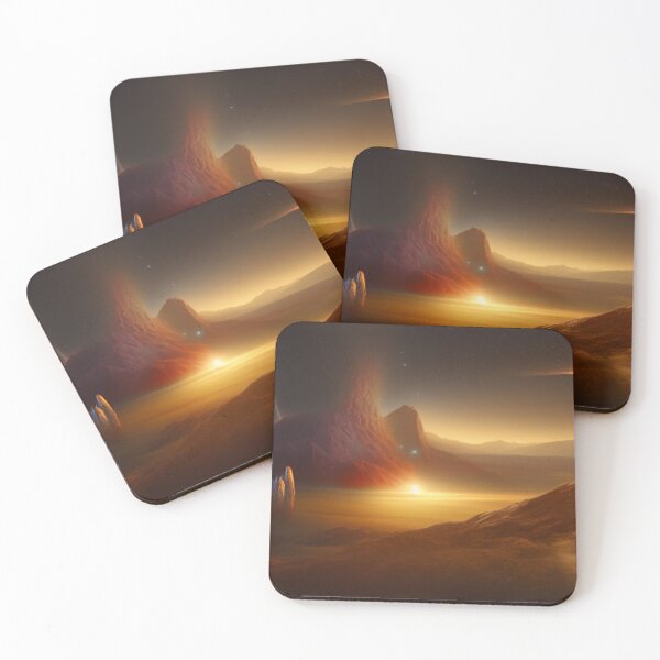 Item preview, Alien Sunset designed and sold by GreenStardust.