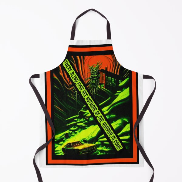 Item preview, Retro Style Evil Cabin In the Woods designed and sold by AtomicCityArt.