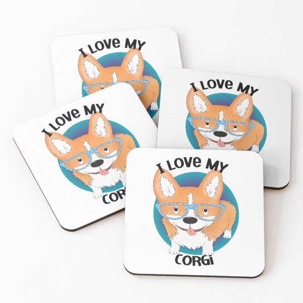 Item preview, I Love My Corgi designed and sold by Lezbo1986.