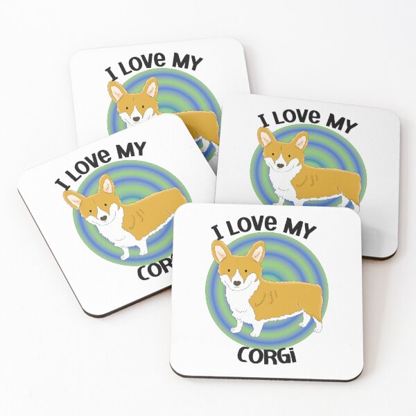 Item preview, I Love My Corgi designed and sold by Lezbo1986.