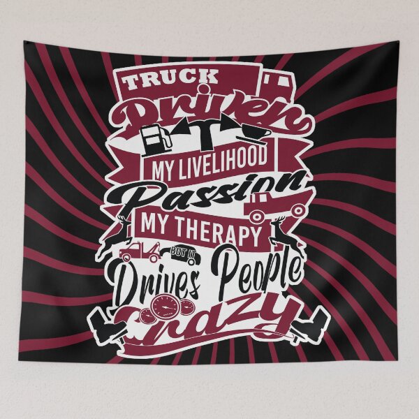 Item preview, Truck driver my passion for driving -Truckers family designed and sold by steven8899.