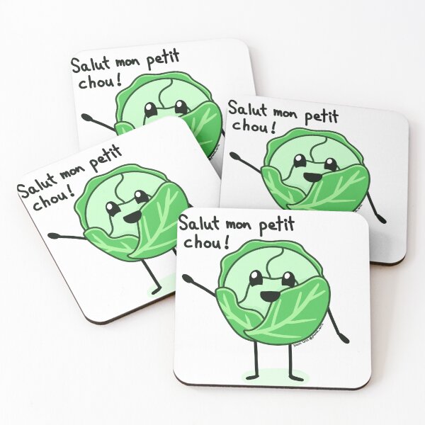 Item preview, Salut mon petit Chou! designed and sold by Pheonix-Quill.