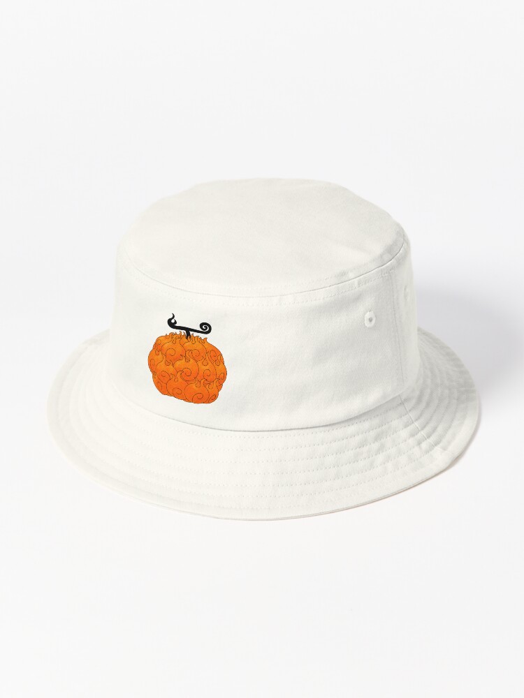 Bucket Hat in Orange Splatted Wash Bucket Hat in Orange Splatted Wash