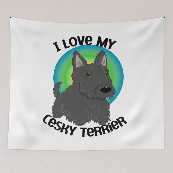 Item preview, I Love My Cesky Terrier designed and sold by Lezbo1986.