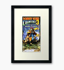 Donkey Kong Country 3, Reproduction Poster from Vintage Nintendo Power Issue Framed Print