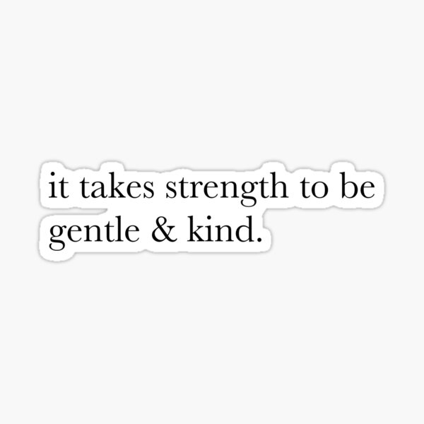 Item preview, The smiths “it takes strength to be gentle and kind” designed and sold by schmicol.