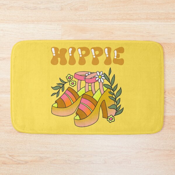 Item preview, Hippie.. A cute and simple design of groovy 70s platforms designed and sold by ditzy-designs.