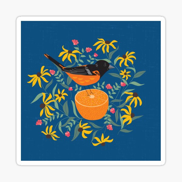Baltimore Oriole Sticker