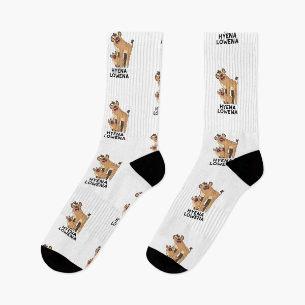 Item preview, Hyena Lowena Funny Animal Puns  designed and sold by punnybone.
