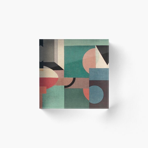 Sailing in Calm Nightfall Acrylic Block