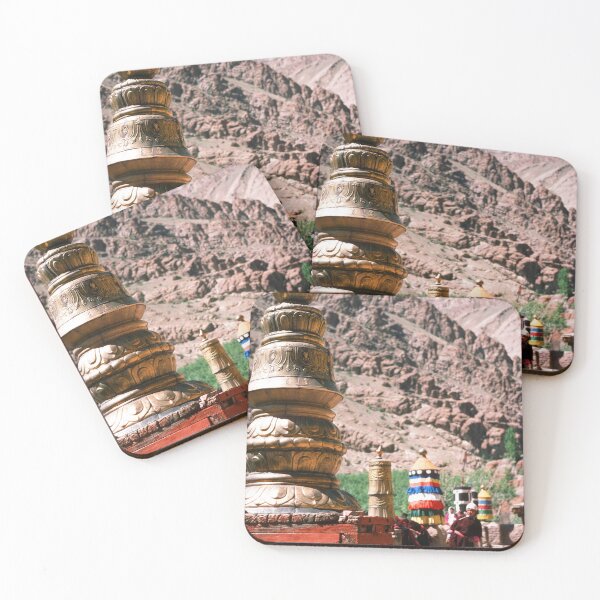 Item preview, 1970s - Scene from Ladakh, India - Brass decorations designed and sold by thatwaslife.