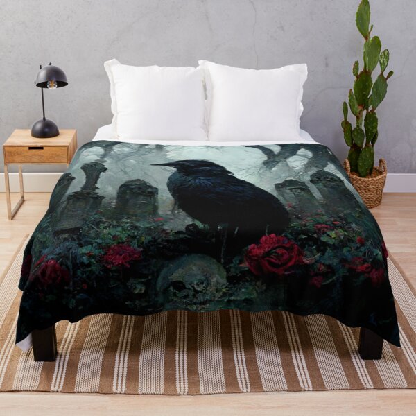 Item preview, Grave raven designed and sold by BloodRubyz.