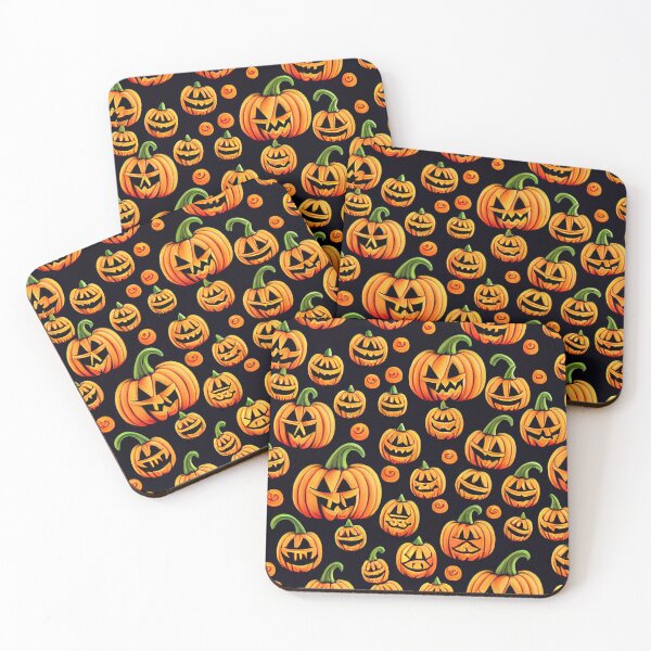 Item preview, Pumpkin in black background  designed and sold by JequiPrint.