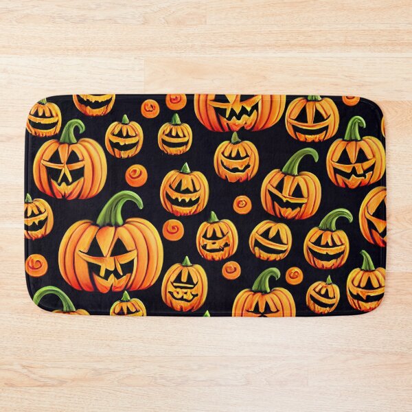 Item preview, Pumpkin in black background  designed and sold by JequiPrint.