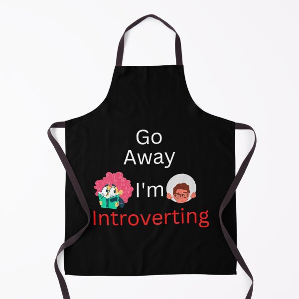 Item preview, Go Away.  I’m Introverting. designed and sold by Marvett-World.