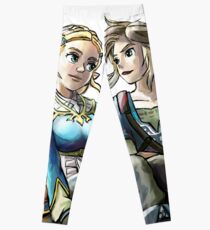 Link and Zelda Leggings