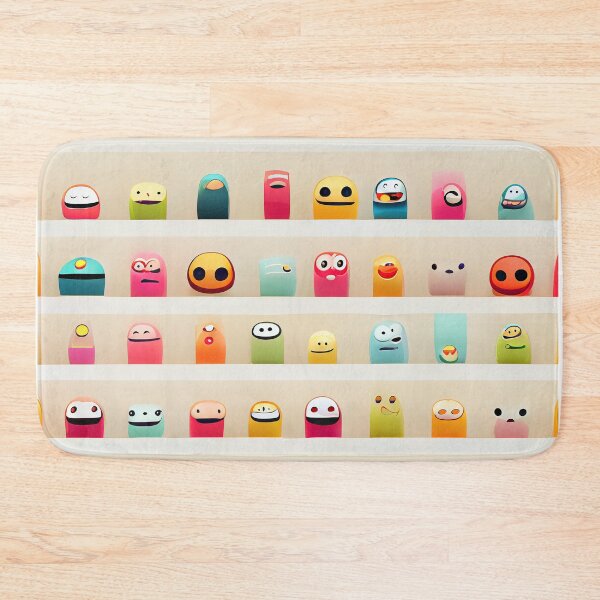 Item preview, Character emojis and emoticons - Created by Artificial Intelligence designed and sold by Created-by-AI.