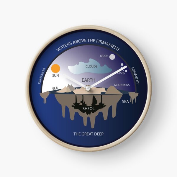 Flat earth Clock