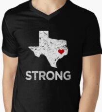Houston Strong Shirt, Hurricane Harvey Men's V-Neck T-Shirt