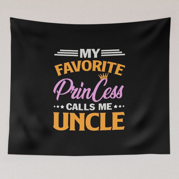 Item preview, My Favorite Princess Calls Me Uncle designed and sold by hikelkryderw14.