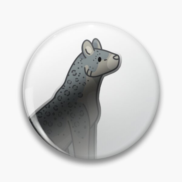 Item preview, Asexual Snow leopard sticker  designed and sold by UndyingLoveArt.