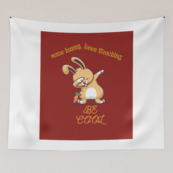 Item preview, Rabbit loves teaching - Be cool designed and sold by Himarooma.