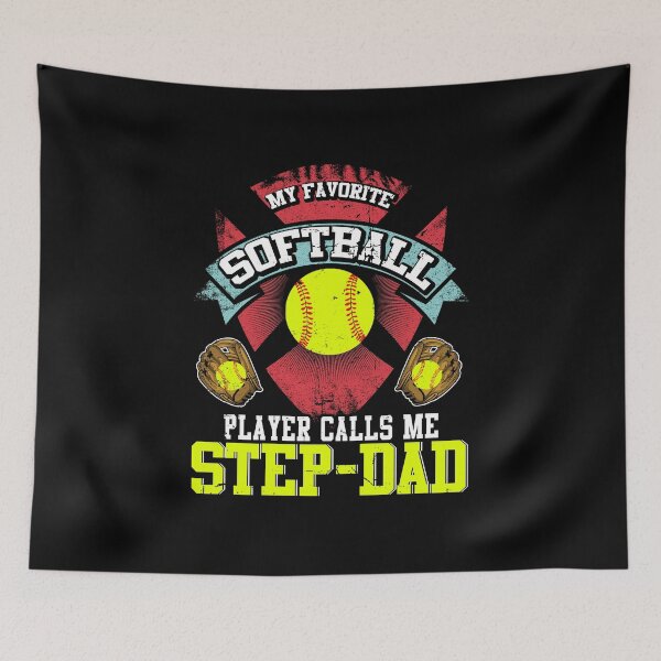 Item preview, My Favorite Softball Player Calls Me Daddy Family Hobby Sport designed and sold by hikelkryderw14.